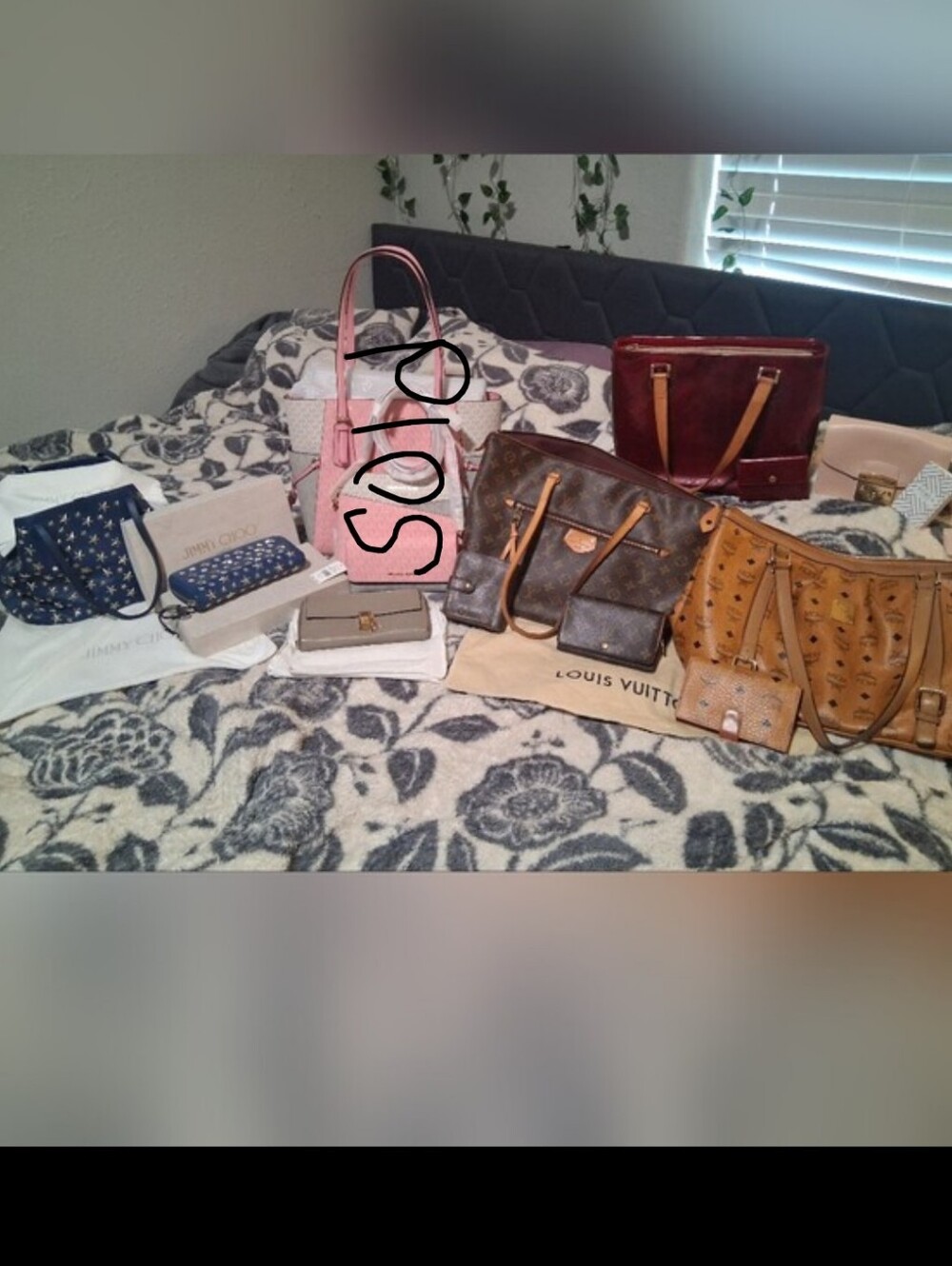 5designer Bags And 6 Designer Wallets